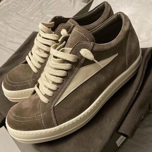 Rick Owens Vintage Sneakers Brown Suede
